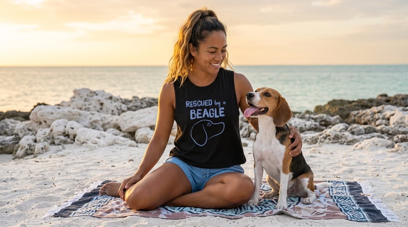 Your purchase helps support beagle rescue